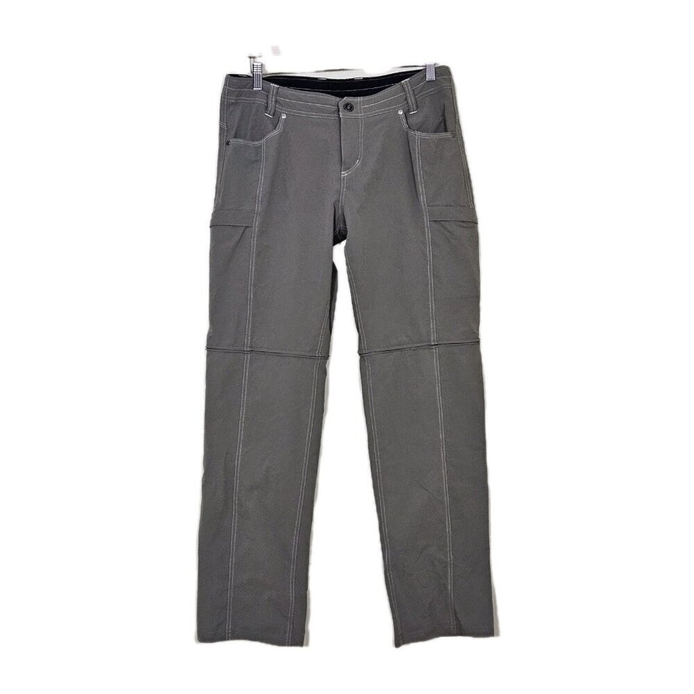 Kuhl Convertible Pants Womens 12 Regular Olive Khaki Anika Softshell Outdoors